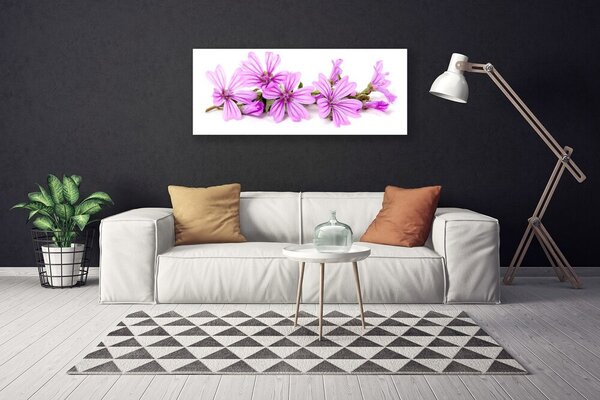 Tablou pe panza canvas Flori roz Floral