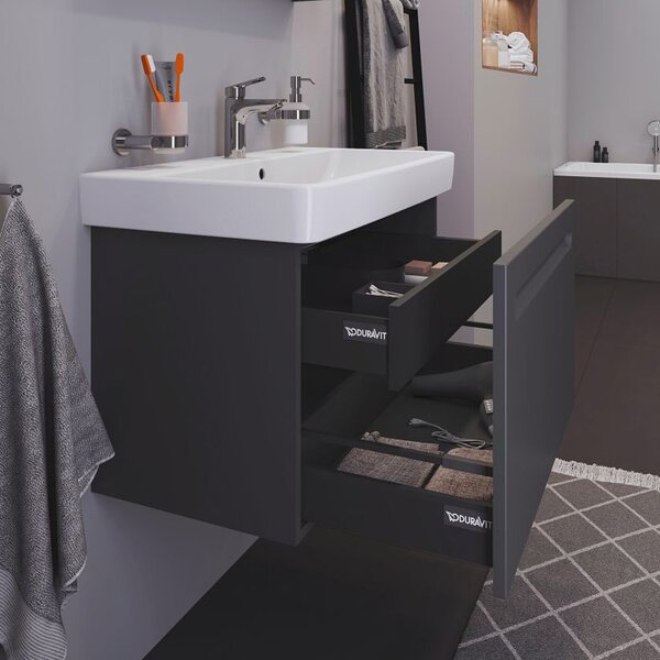 Duravit No. 1 dulap 74x42.6x47.8 cm sub chiuveta pe perete grafit N14383049490000