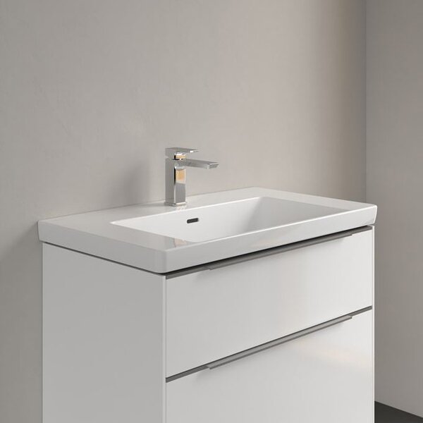 Villeroy & Boch Subway 3.0 lavoar 80x47 cm dreptunghiular clasică-mobilier alb luciu 4A7080R1