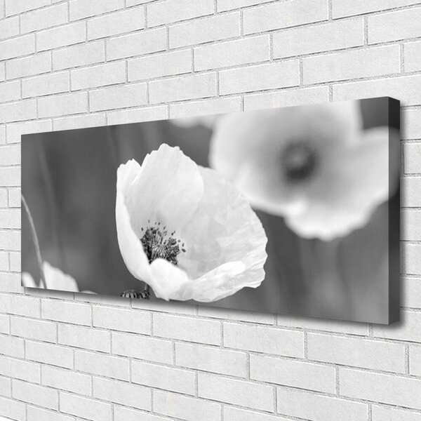 Tablou pe panza canvas Maci Floral Gray