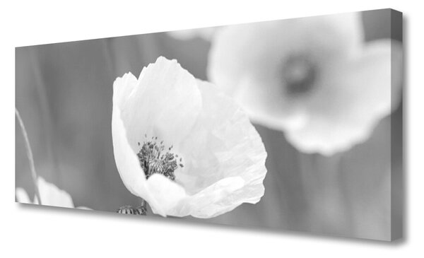 Tablou pe panza canvas Maci Floral Gray