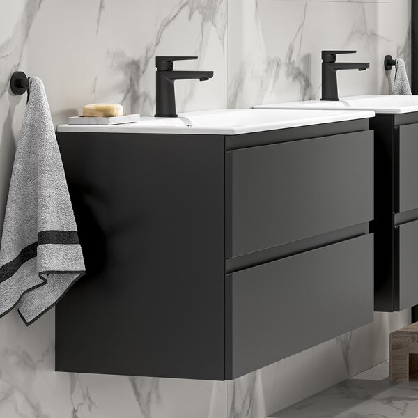 Cersanit Moduo dulap 79.5x44.7x57 cm sub chiuveta pe perete antracit S590-069-DSM