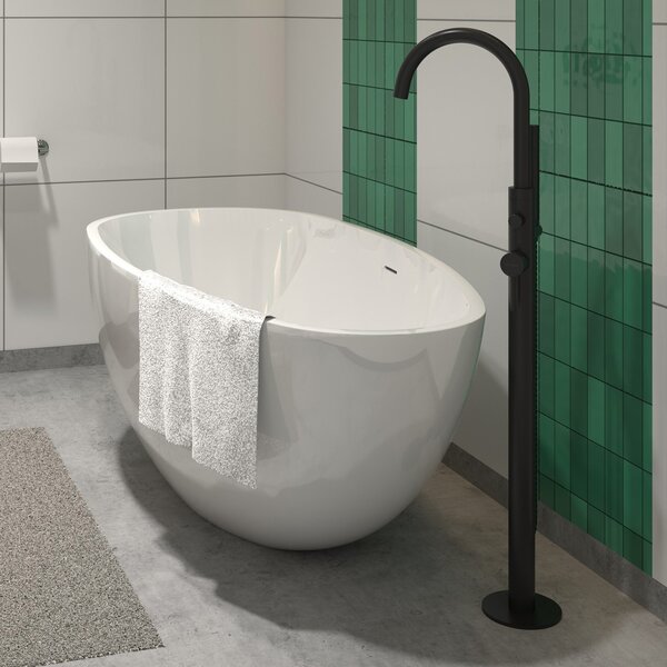 Hagser Enrika cadă freestanding 150x75 cm ovală alb HGR17000012
