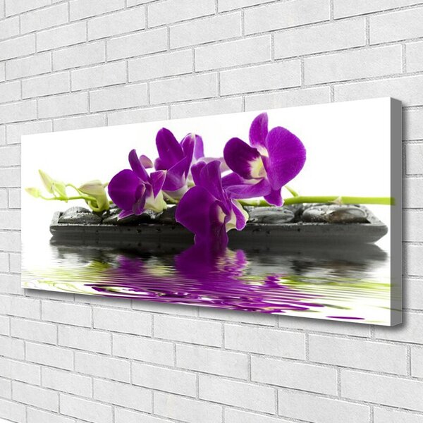 Tablou pe panza canvas Flori roz Floral