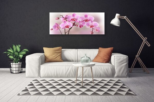 Tablou pe panza canvas Flori roz Floral