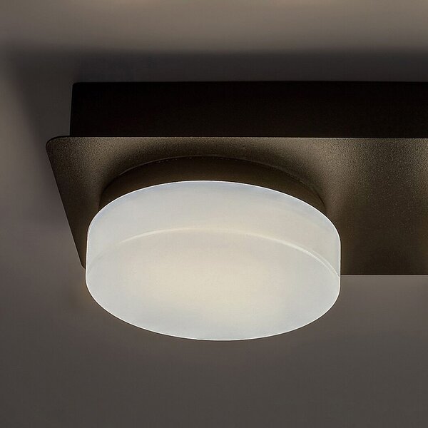 Rabalux Attichus lampă de tavan 2x11 W alb-negru 75002