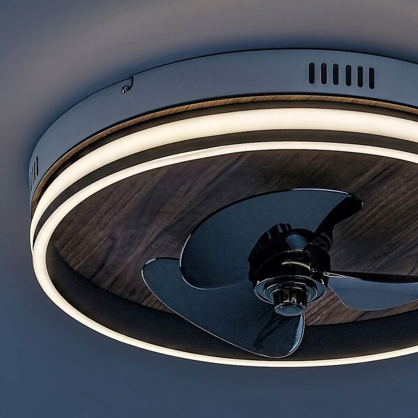 Rabalux Faustine lampă de tavan 1x30 W alb-negru-lemn 71016