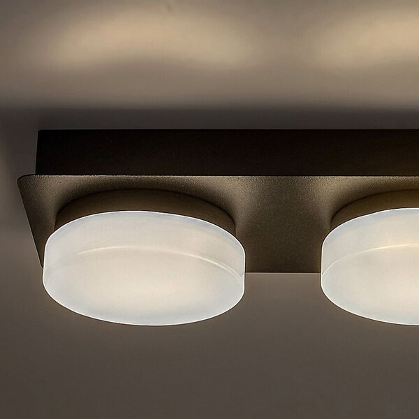 Rabalux Attichus lampă de tavan 3x6 W alb-negru 75003