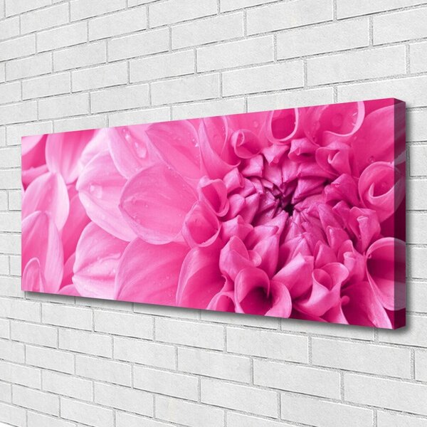 Tablou pe panza canvas Flori roz Floral