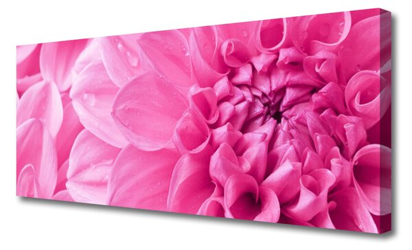 Tablou pe panza canvas Flori roz Floral