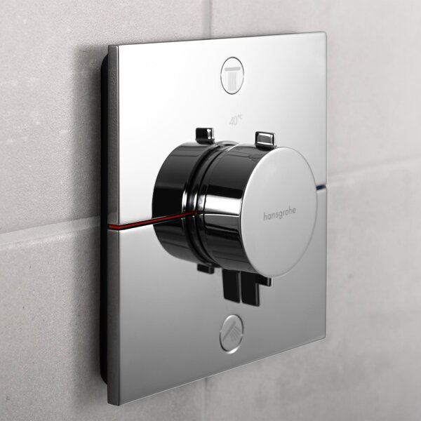 Hansgrohe ShowerSelect Comfort E baterie cadă-duș ascuns cu termostat crom 15572000