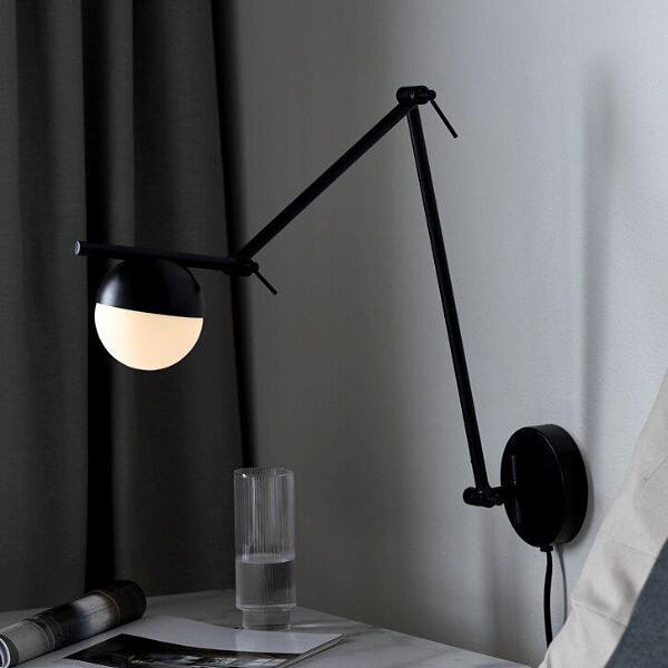 Nordlux Contina lampă de perete 1x5 W negru 2010971003