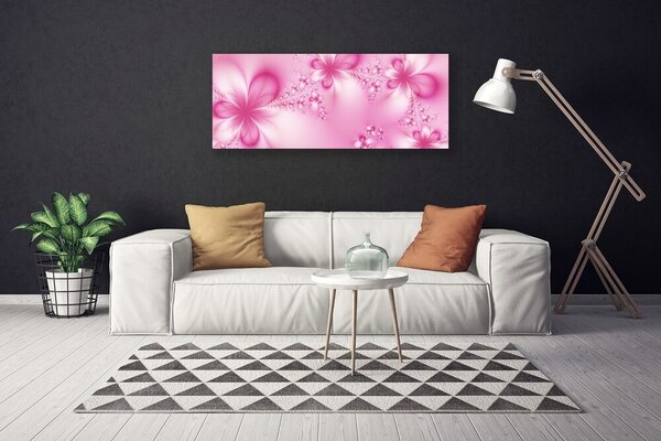 Tablou pe panza canvas Abstract Art roz