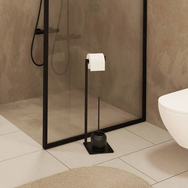 Baltica Design Keg perie de toaletă stativ negru 5904107906140