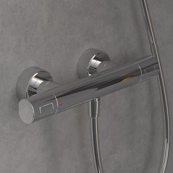 Villeroy & Boch Universal Taps & Fittings baterie de duș perete cu termostat crom TVS00001700061