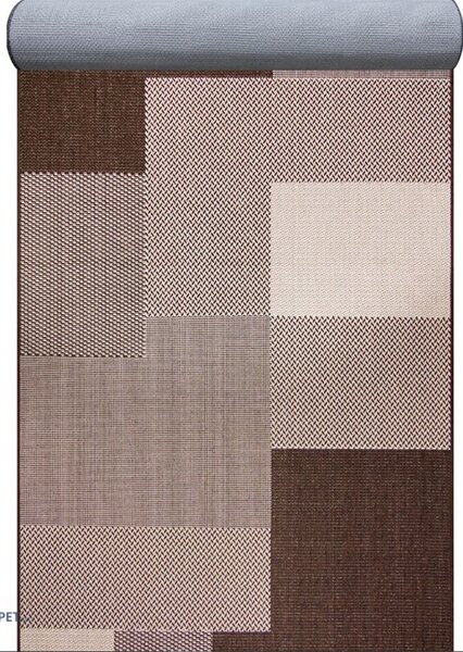 Traversa Bucatarie 19645 91, Flex Antiderapant, Bej Maro 67 x 200