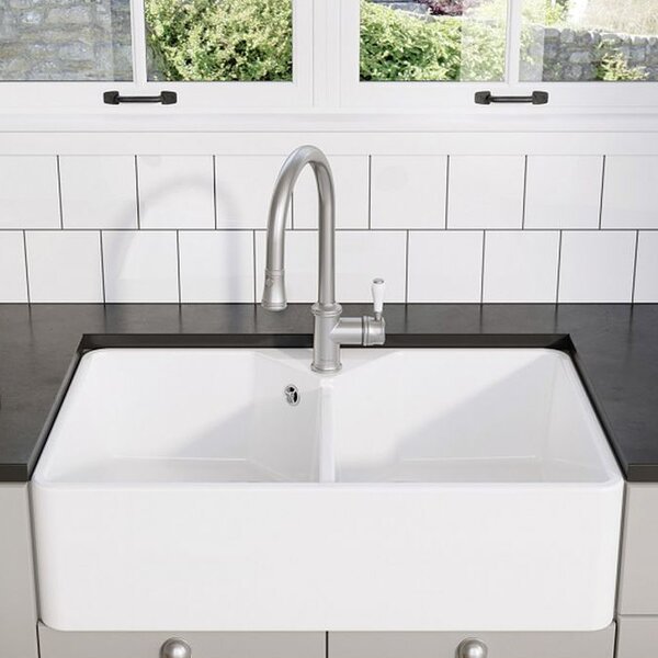 Blanco Villae Farmhouse 8 chiuveta din ceramica 79.4x49 cm alb 525164