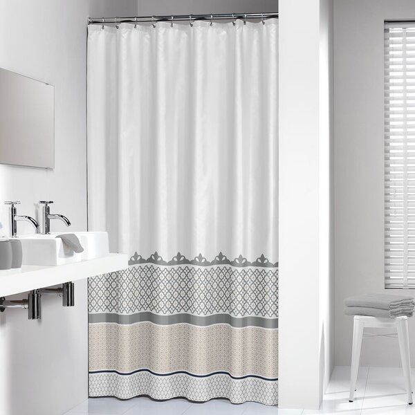Sealskin Marrakech perdea de duș 200x180 cm alb-argint-auriu 235281318