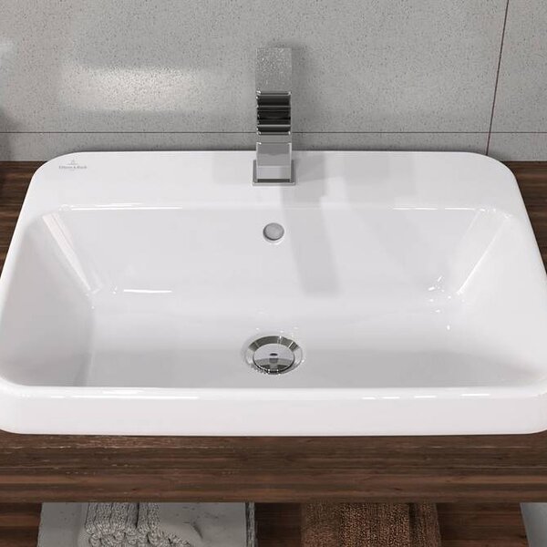 Villeroy & Boch Architectura lavoar 60x45 cm dreptunghiular încastrat alb luciu 5A6760R1