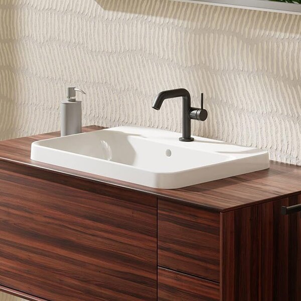 Hansgrohe Xuniva Q lavoar 55x45 cm dreptunghiular încastrat alb mat 60162450