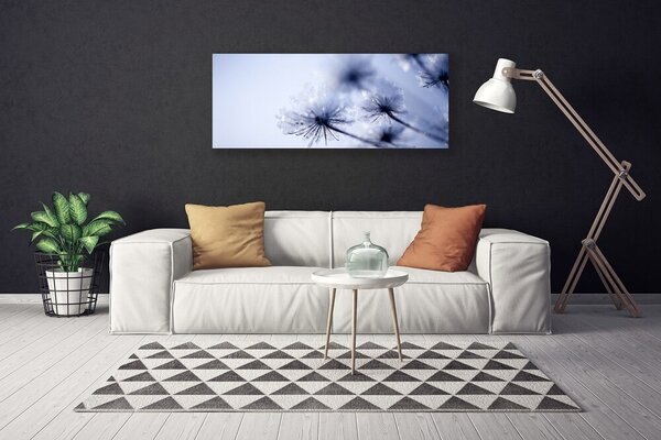 Tablou pe panza canvas Păpădie Floral violet