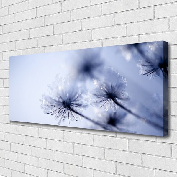 Tablou pe panza canvas Păpădie Floral violet