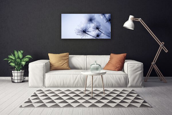 Tablou pe panza canvas Păpădie Floral violet