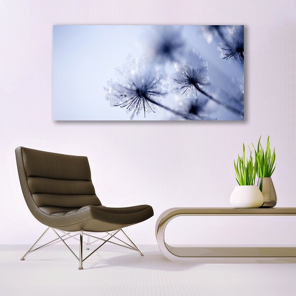 Tablou pe panza canvas Păpădie Floral violet