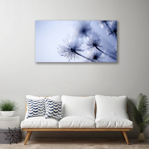 Tablou pe panza canvas Păpădie Floral violet