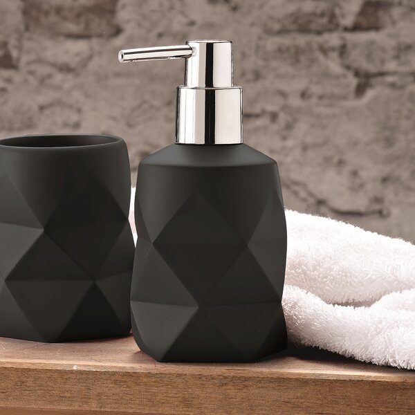 Kleine Wolke Crackle dozator săpun 200 ml negru 8430926854