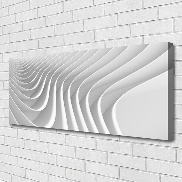 Tablou pe panza canvas Abstract Art White