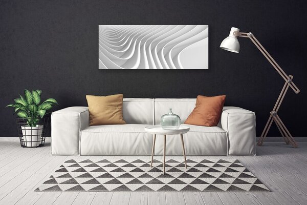Tablou pe panza canvas Abstract Art White