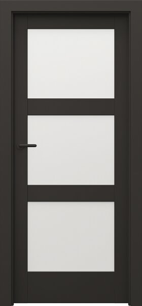 Usa cu toc reglabil PORTA VERTE HOME BLACK - Model N3
