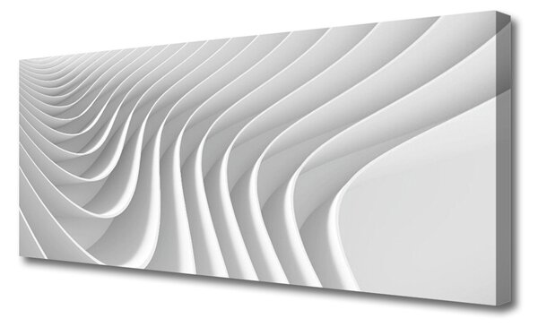 Tablou pe panza canvas Abstract Art White