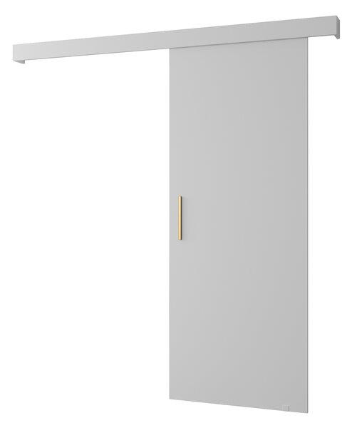 Uși culisante 90 cm Sharlene I (alb mat + alb + auriu). 1043578