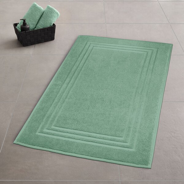Kleine Wolke Lodge covor de baie 80x50 cm dreptunghiular verde 3009685207