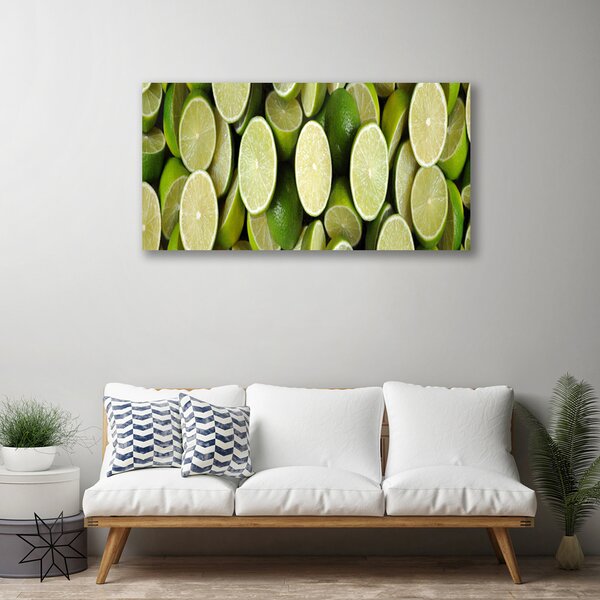 Tablou pe panza canvas Lime Bucătărie Verde