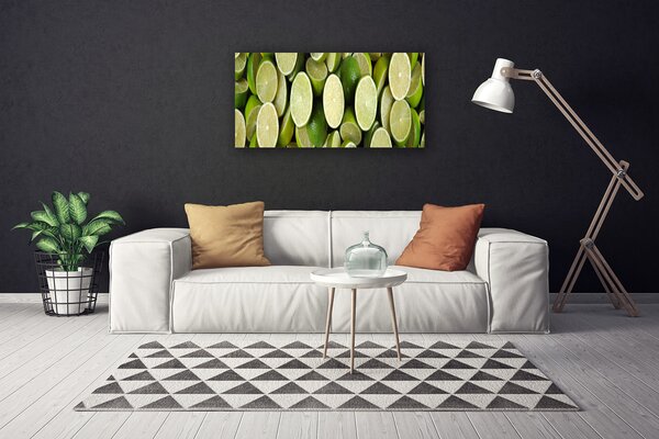 Tablou pe panza canvas Lime Bucătărie Verde