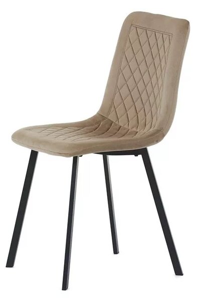 Scaun de dining din catifea bej închis, DCL-973 CAP4