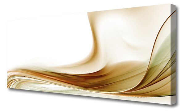 Tablou pe panza canvas Abstract Art Verde Gri Alb