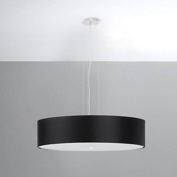 Sollux Lighting Skala lampă suspendată 5x60 W negru SL.0758