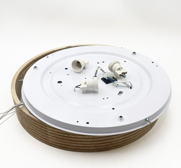 Brilagi - Lustră LED pe cablu CARVALHO MODERN 3xE27/60W/230V stejar diam. 47,5 cm