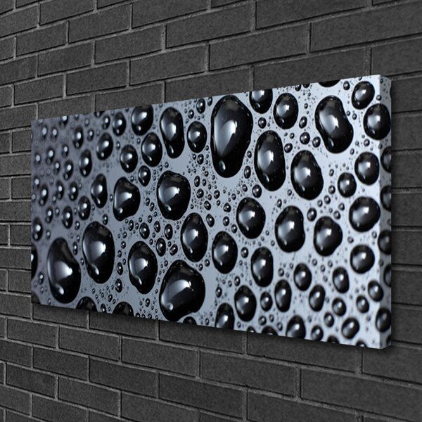 Tablou pe panza canvas Abstract Art Negru Gri