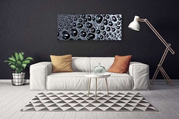 Tablou pe panza canvas Abstract Art Negru Gri