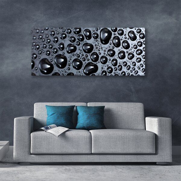 Tablou pe panza canvas Abstract Art Negru Gri