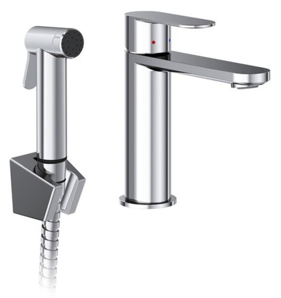Ravak Chrome II baterie lavoar cu duș bideu stativ crom X070450