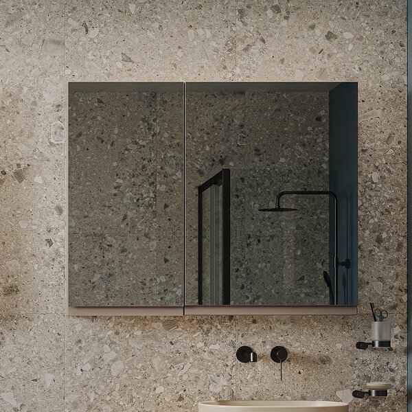 Cersanit Moduo dulap 40x14.4x80 cm cu oglinda bej S590-108-DSM