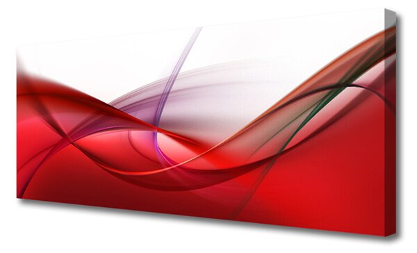 Tablou pe panza canvas Abstract Art Portocaliu Roz Alb