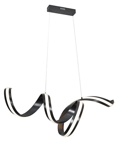 Lustră LED suspendată pe cablu AREZIA LED/42W/230V, negru