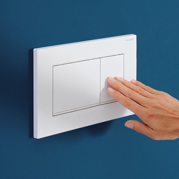 Geberit Sigma20 buton de spălare pentru WC alb 115.883.11.1